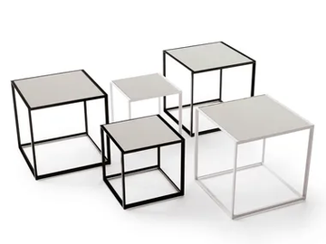 CANASTA '13 - Square porcelain stoneware coffee table by B&B Italia Outdoor - view 2